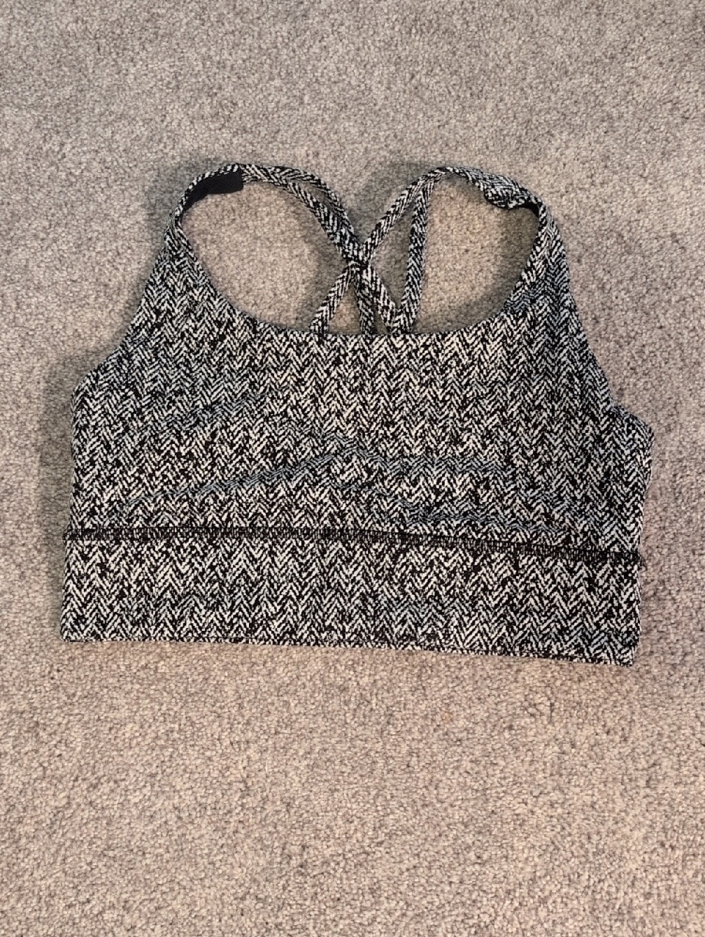 Lululemon Herringbone Energy Longline Bra